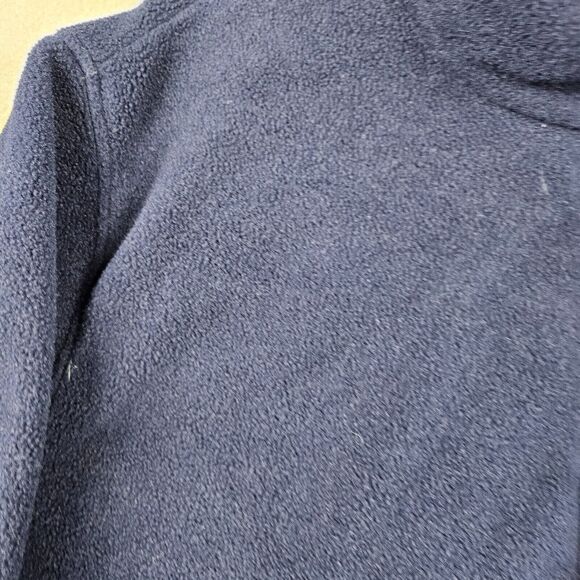 LL Bean Sweater Mens XL Fleece Snap T 1/4 Blue Gorpecore L.L. Bean - Picture 5 of 12
